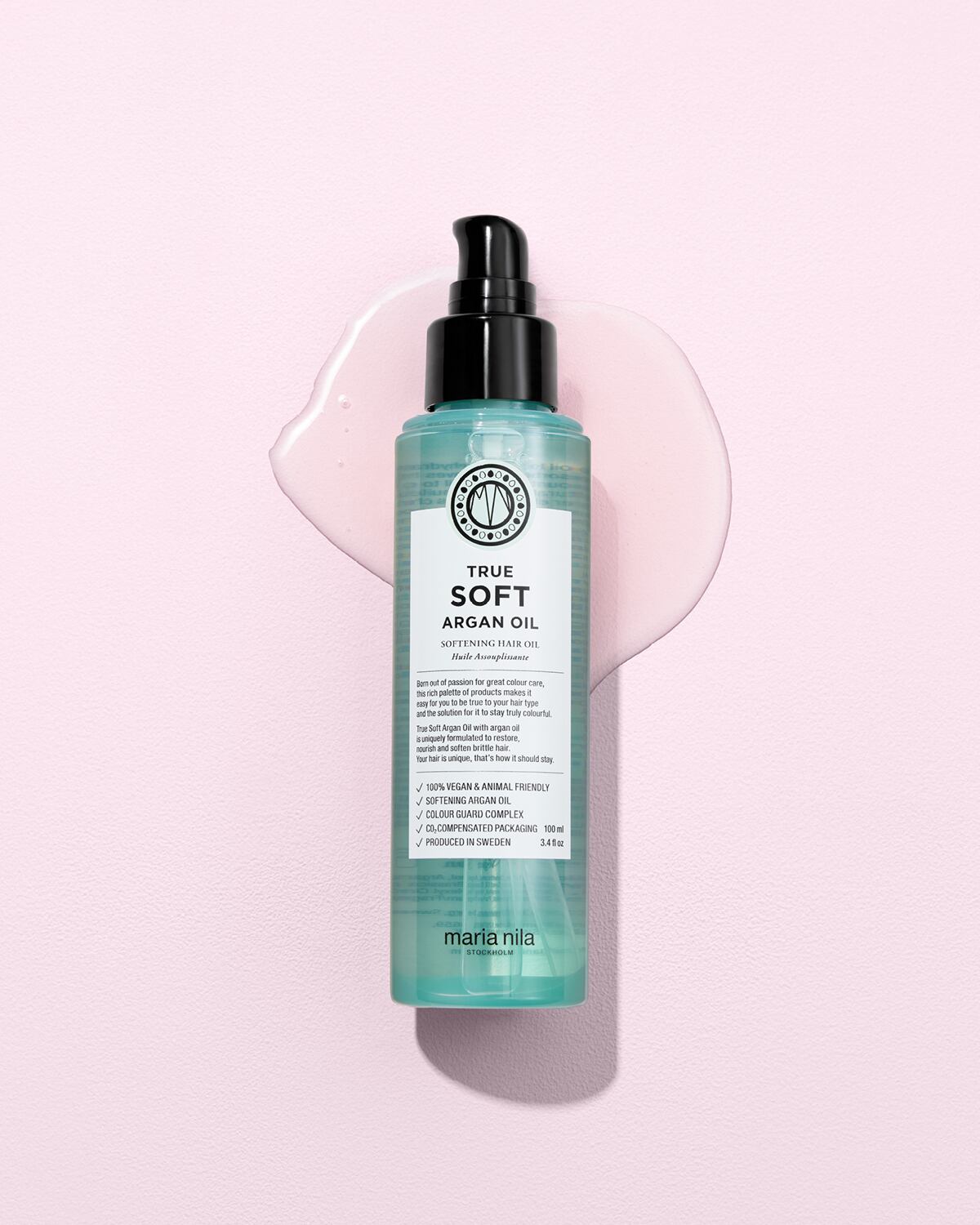 True Soft argan hair oil with lightweight formula