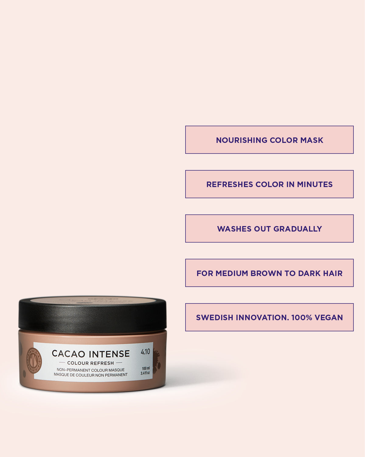 Colour Refresh Cool Cream is a color hair mask that enhances the color in blonde to light brown hair