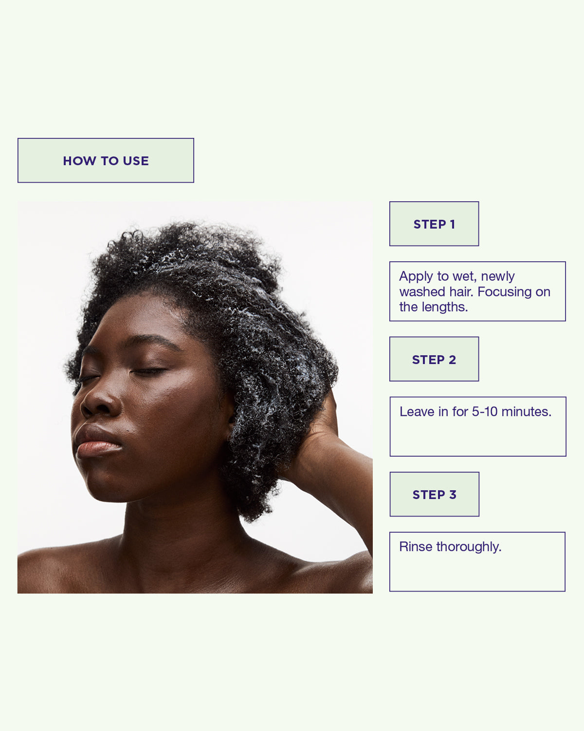 how to use coils & curls finishing masque