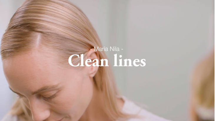 Clean Lines hair tutorial