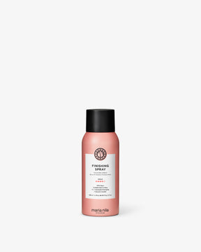 Pink Finishing Spray 100ml bottle with black cap on white background