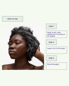 how to use coils & curls finishing masque
