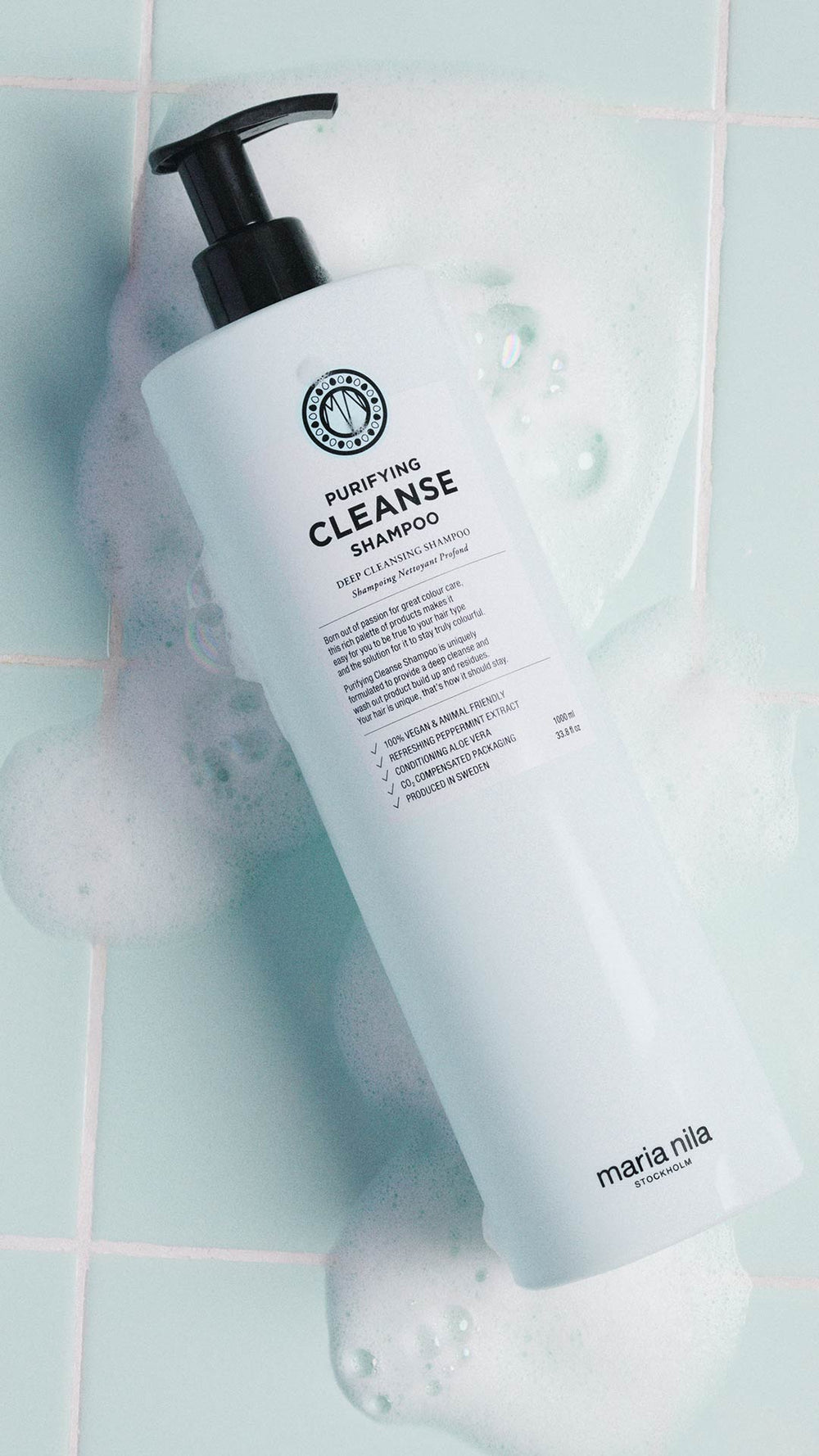 Deep Purifying Cleanse GET TO KNOW: PURIFYING CLEANSE SHAMPOO