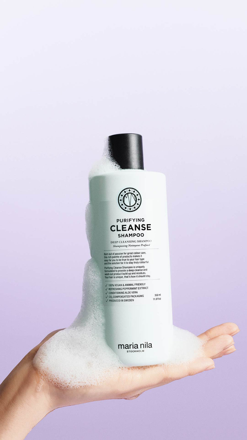 Deep Purifying Cleanse GET TO KNOW: PURIFYING CLEANSE SHAMPOO